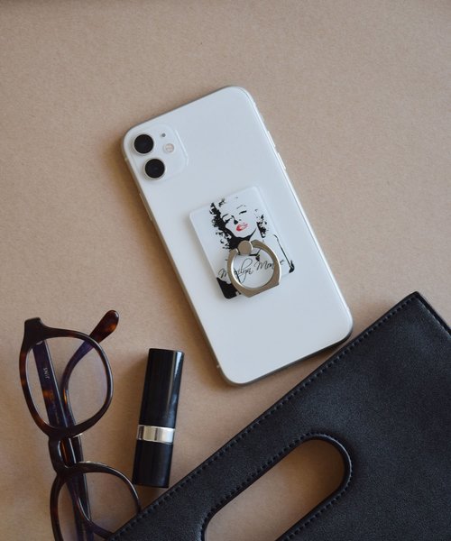 HAPPY FACE（ハッピーフェイス）の「〈HAPPY FACE/ハッピーフェイス〉Smartphone Ring/AH風・MM風・サングラスLADY スマホリング（スマホグッズ・レディース・その他1/その他2/その他3/その他4/その他5/その他6・ONE SIZE）」の4枚目の写真