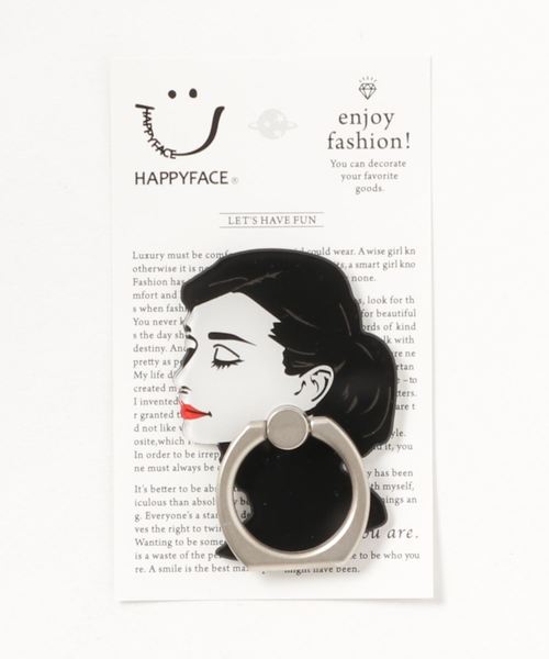 HAPPY FACE（ハッピーフェイス）の「〈HAPPY FACE/ハッピーフェイス〉Smartphone Ring/AH風・MM風・サングラスLADY スマホリング（スマホグッズ・レディース・その他1/その他2/その他3/その他4/その他5/その他6・ONE SIZE）」の7枚目の写真