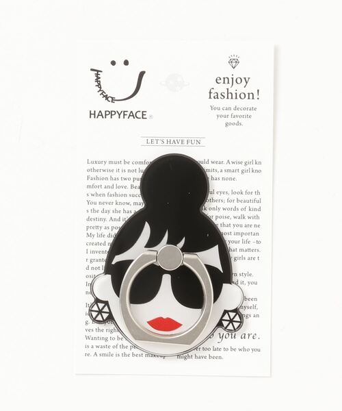 HAPPY FACE（ハッピーフェイス）の「〈HAPPY FACE/ハッピーフェイス〉Smartphone Ring/AH風・MM風・サングラスLADY スマホリング（スマホグッズ・レディース・その他1/その他2/その他3/その他4/その他5/その他6・ONE SIZE）」の9枚目の写真