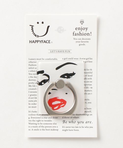 HAPPY FACE（ハッピーフェイス）の「〈HAPPY FACE/ハッピーフェイス〉Smartphone Ring/AH風・MM風・サングラスLADY スマホリング（スマホグッズ・レディース・その他1/その他2/その他3/その他4/その他5/その他6・ONE SIZE）」の10枚目の写真