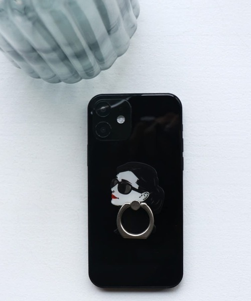 HAPPY FACE（ハッピーフェイス）の「〈HAPPY FACE/ハッピーフェイス〉Smartphone Ring/AH風・MM風・サングラスLADY スマホリング（スマホグッズ・レディース・その他1/その他2/その他3/その他4/その他5/その他6・ONE SIZE）」の12枚目の写真