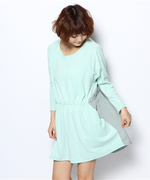 Kastane（カスタネ）の「起毛カットワンピース（ワンピース・レディース・アイボリー/グレー/ラベンダー/ミント・FREE）」の16枚目の写真