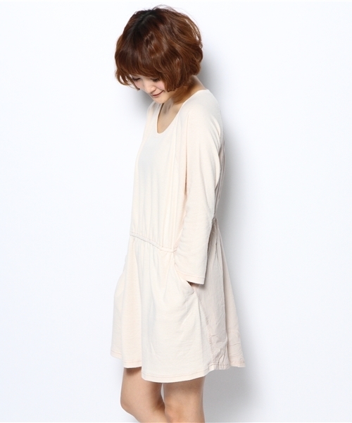 Kastane（カスタネ）の「起毛カットワンピース（ワンピース・レディース・アイボリー/グレー/ラベンダー/ミント・FREE）」の2枚目の写真