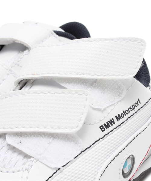 PUMA(プーマ)の「ドリフトキャット 5 L V (KIDS) - BMW(スニーカー・キッズ・ホワイト・15cm/20cm/16cm/12cm/13cm/19cm/21cm/14cm/18cm/17cm)」の4枚目の写真