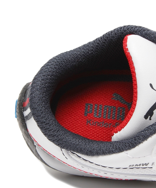 PUMA(プーマ)の「ドリフトキャット 5 L V (KIDS) - BMW(スニーカー・キッズ・ホワイト・15cm/20cm/16cm/12cm/13cm/19cm/21cm/14cm/18cm/17cm)」の6枚目の写真