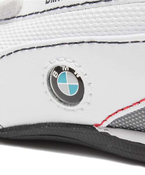 PUMA(プーマ)の「ドリフトキャット 5 L V (KIDS) - BMW(スニーカー・キッズ・ホワイト・15cm/20cm/16cm/12cm/13cm/19cm/21cm/14cm/18cm/17cm)」の8枚目の写真