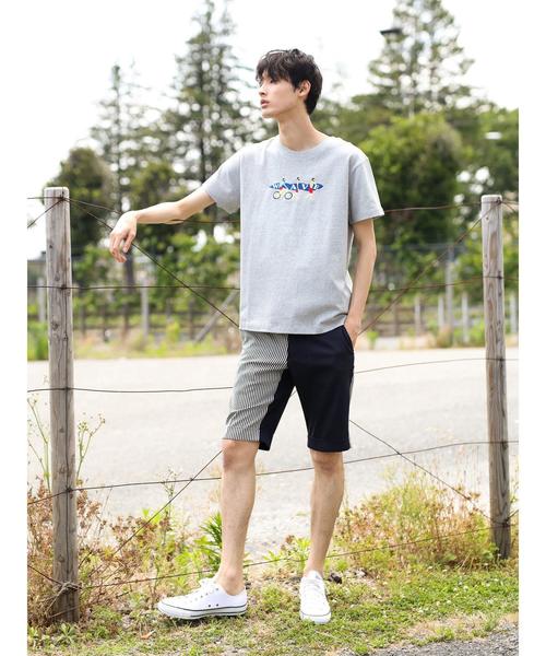 CRAFT STANDARD BOUTIQUE（クラフトスタンダードブティック）の「タックショートパンツ1 ☆●（その他パンツ・メンズ・グリーン/ベージュ/ネイビー/ブラック/ブルー/ブルー系その他5/ベージュ系その他4/その他5/マルチ・M/L/LL/S）」の18枚目の写真