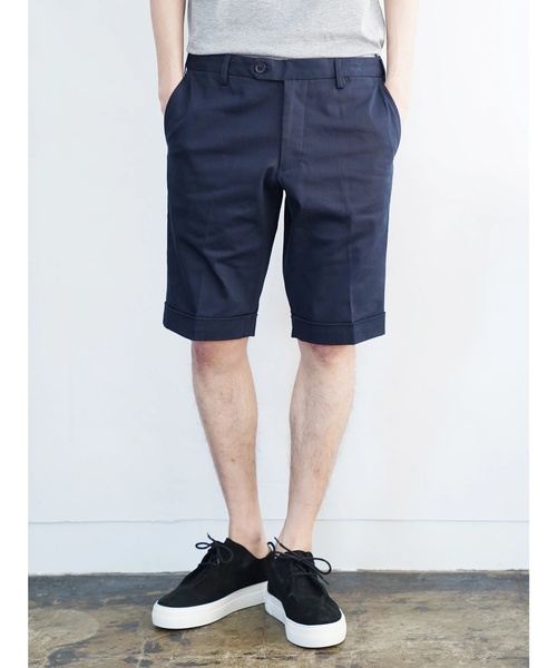 CRAFT STANDARD BOUTIQUE（クラフトスタンダードブティック）の「タックショートパンツ1 ☆●（その他パンツ・メンズ・グリーン/ベージュ/ネイビー/ブラック/ブルー/ブルー系その他5/ベージュ系その他4/その他5/マルチ・M/L/LL/S）」の5枚目の写真