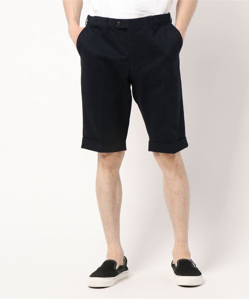 CRAFT STANDARD BOUTIQUE（クラフトスタンダードブティック）の「タックショートパンツ1 ☆●（その他パンツ・メンズ・グリーン/ベージュ/ネイビー/ブラック/ブルー/ブルー系その他5/ベージュ系その他4/その他5/マルチ・M/L/LL/S）」の12枚目の写真