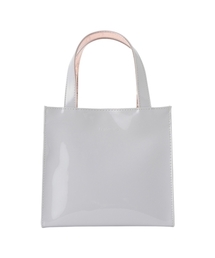 Francfranc | エナメルバッグ グレー(ショルダーバッグ)