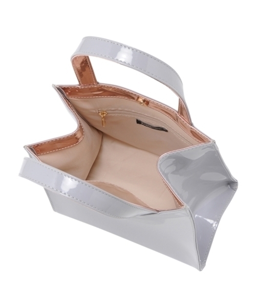 Francfranc（フランフラン）の「エナメルバッグ グレー（ショルダーバッグ・レディース・グレー・FREE）」の5枚目の写真