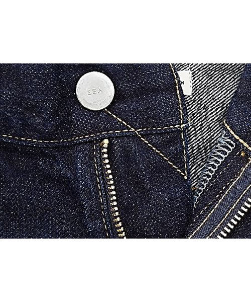 SEA（シー）の「VINTAGE590 ハイライズオリジナルセルヴィッチデニムスカート（デニムスカート・レディース・ホワイト/インディゴブルー/ライトブルー/ワンウォッシュ・1/2/0）」の9枚目の写真