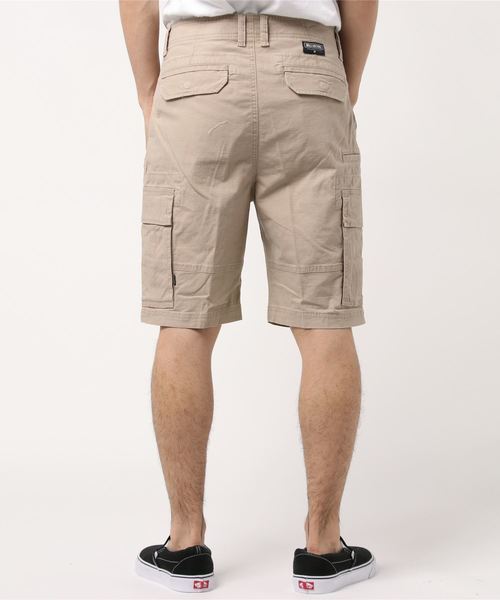 BILLABONG(ビラボン)の「ハーフパンツ BILLABONG AJ011-602(カーゴパンツ・メンズ・ベージュ/グリーン系カモフラージュ・32inch/30inch)」の4枚目の写真