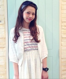 Kastane | 【Kastane】襟付き楊柳シャツブルゾン(シャツ/ブラウス)