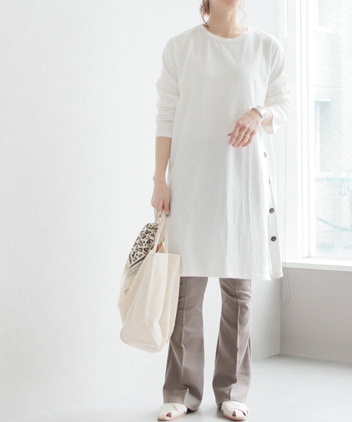 セール サイドボタンワンピース ワンピース Reca レカ のファッション通販 Zozotown