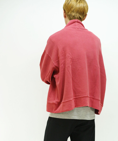 KAIKO(カイコー)の「KAIKO OBLONG H.N SWEAT PIGMENT(スウェット・メンズ・ライトブラック/ライトグレー/レッド系その他・S/M/L)」の5枚目の写真