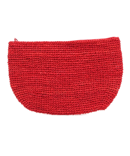 ROSE BUD（ローズバッド）の「(LE VOYAGE EN PANIER) AM193 POCHETTE ETOILE（ポーチ・レディース・ナチュラル/イエロー/レッド/グリーン・ONE SIZE）」の5枚目の写真