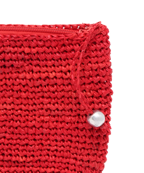 ROSE BUD（ローズバッド）の「(LE VOYAGE EN PANIER) AM193 POCHETTE ETOILE（ポーチ・レディース・ナチュラル/イエロー/レッド/グリーン・ONE SIZE）」の7枚目の写真