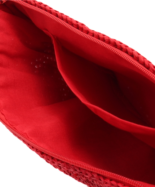 ROSE BUD（ローズバッド）の「(LE VOYAGE EN PANIER) AM193 POCHETTE ETOILE（ポーチ・レディース・ナチュラル/イエロー/レッド/グリーン・ONE SIZE）」の9枚目の写真