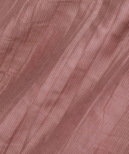 ADAM ET ROPE'（アダムエロペ）の「【WEB限定】シアーオーバーシャツ（シャツ/ブラウス・レディース・ブラック/ベージュ/ピンク系その他・FREE）」の17枚目の写真