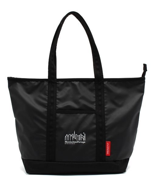 Manhattan Portage(マンハッタンポーテージ)の「MP Logo Printed Cherry Hill Tote Bag(トートバッグ・メンズ・ブラック・LARGE)」の21枚目の写真