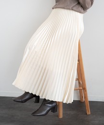 Aunt Marie's | AUNT MARIE’S　 サテンプリーツロングスカート(スカート)