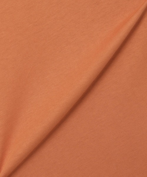 niko and...（ニコアンド）の「ドレープサラサラワンピース（ワンピース・レディース・オレンジ/ベージュ/ブラック・MEDIUM/LARGE）」の5枚目の写真