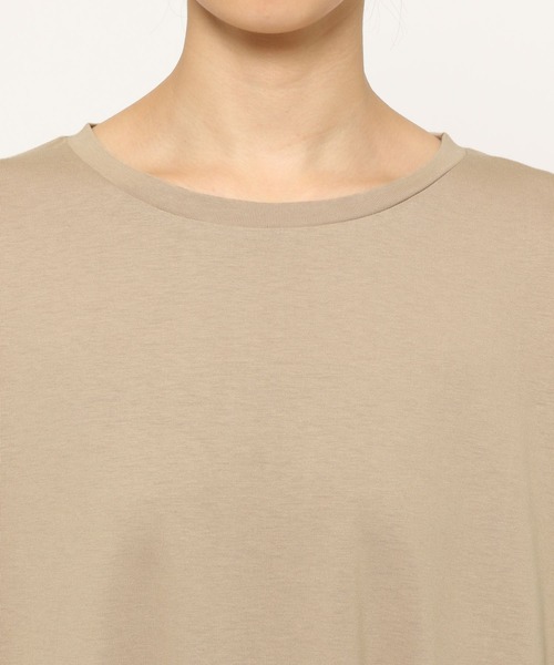 niko and...（ニコアンド）の「ドレープサラサラワンピース（ワンピース・レディース・オレンジ/ベージュ/ブラック・MEDIUM/LARGE）」の11枚目の写真