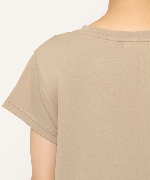 niko and...（ニコアンド）の「ドレープサラサラワンピース（ワンピース・レディース・オレンジ/ベージュ/ブラック・MEDIUM/LARGE）」の9枚目の写真