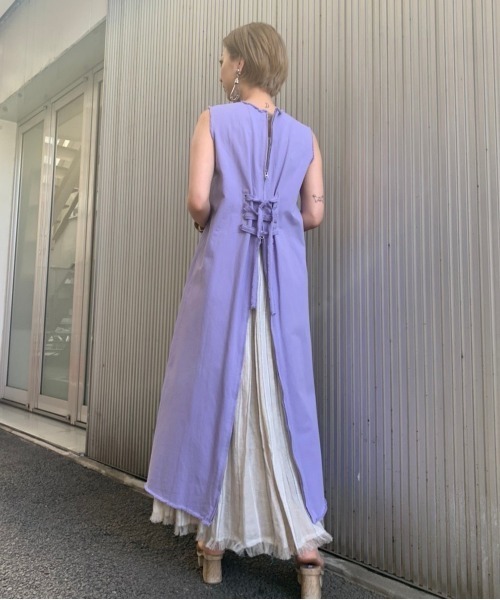Ameri（アメリ）の「LINEN STRIPE SKIRT（スカート）」 - WEAR 