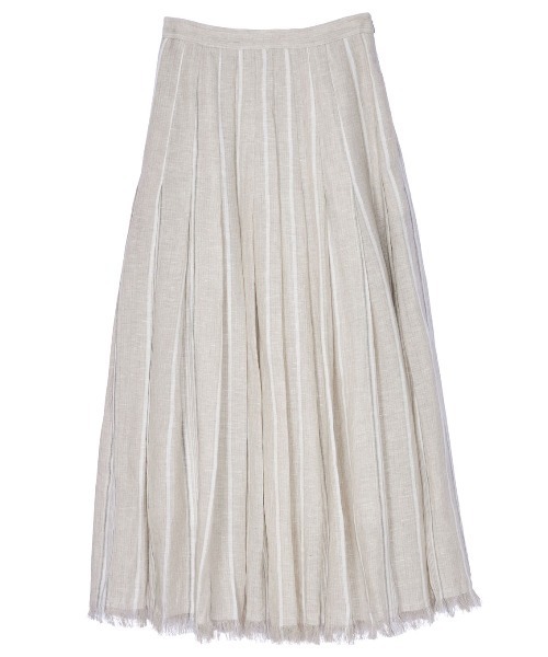 Ameri（アメリ）の「LINEN STRIPE SKIRT（スカート）」 - WEAR 