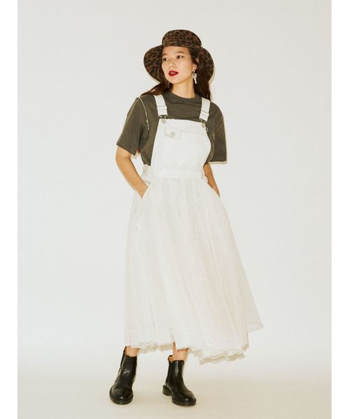 セール チュールドッキングジャンスカ ジャンパースカート Jouetie ジュエティ のファッション通販 Zozotown