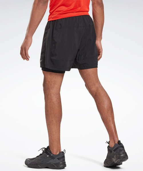 Reebok(リーボック)の「ランニング エッセンシャルズ ツーインワン ショーツ / Running Essentials Two-in-One Shorts(その他パンツ・メンズ・ネイビー/ブラック/グリーン・LARGE/MEDIUM/X-LARGE/SMALL/XX-LARGE/XXX-LARGE/X-SMALL)」の7枚目の写真