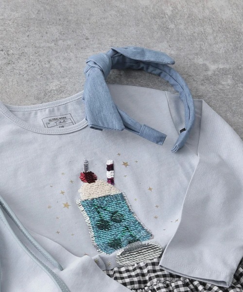 GLOBAL WORK（グローバルワーク）の「【キッズ】アソートカチューシャ/896468（カチューシャ・キッズ・ブラック/ライトグリーン/その他/ホワイト系その他2/レッド/ホワイト系その他3/ベージュ/ライトブルー/グレー系その他/スカイブルー/ミント/その他1/ライトグレー/ダークブラウン/グレー/ライトパープル/オフホワイト・FREE）」の12枚目の写真