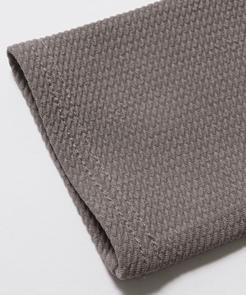 coca(coca)(コカ)の「\新色登場/エンボス加工Aラインフレアチュニック(Tシャツ/カットソー・レディース・ブラック/ダークベージュ/チャコールグレー/ライトベージュ/グレー・ONE SIZE/L/M)」の9枚目の写真