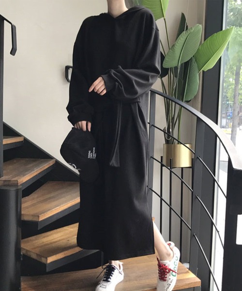 セール レディース フード付きウエストマークパーカーワンピ ワンピース Day Closet デイ クローゼット のファッション通販 Zozotown