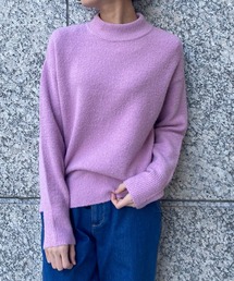 un dix cors（アンディコール）の「ヤク混ハイネックニット（ニット/セーター）」