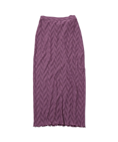 slowmelly(スローメリー)の「【WEARISTA てら】変形楊柳ロングスカート(スカート・レディース・ベージュ/パープル/ピンクベージュ・FREE)」の15枚目の写真