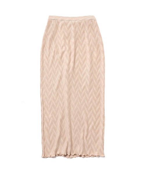 slowmelly(スローメリー)の「【WEARISTA てら】変形楊柳ロングスカート(スカート・レディース・ベージュ/パープル/ピンクベージュ・FREE)」の14枚目の写真