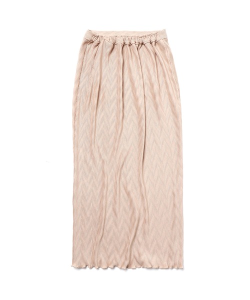 slowmelly(スローメリー)の「【WEARISTA てら】変形楊柳ロングスカート(スカート・レディース・ベージュ/パープル/ピンクベージュ・FREE)」の17枚目の写真