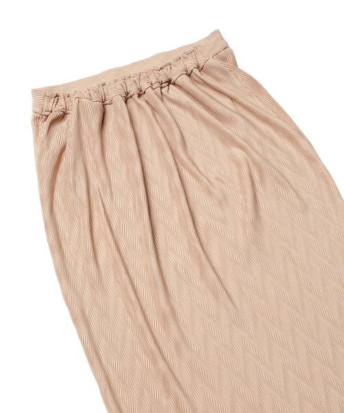 slowmelly(スローメリー)の「【WEARISTA てら】変形楊柳ロングスカート(スカート・レディース・ベージュ/パープル/ピンクベージュ・FREE)」の20枚目の写真