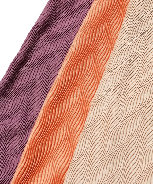 slowmelly(スローメリー)の「【WEARISTA てら】変形楊柳ロングスカート(スカート・レディース・ベージュ/パープル/ピンクベージュ・FREE)」の22枚目の写真