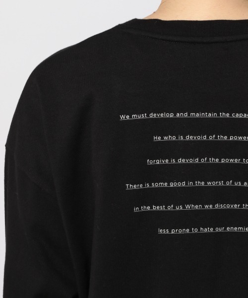 PAGEBOY(ページボーイ)の「ストリートグラフィックロンT(Tシャツ/カットソー・レディース・チャコールグレー/オフホワイト/ブラック・FREE)」の16枚目の写真