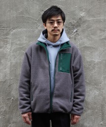 417 EDIFICE | 【 FAMOUS DEPARTMENT STORE / フェイマス デパートメント ストア】 リバーシブルボア ブルゾン(ブルゾン)