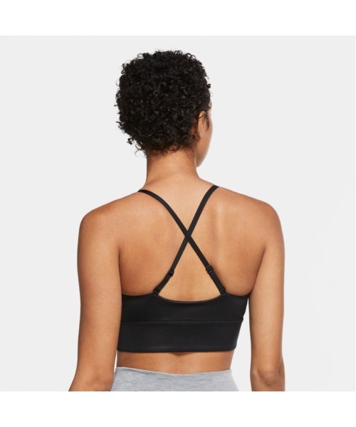 NIKE（ナイキ）の「ナイキ NIKE ナイキ ウィメンズ TEXTURED SH インディ ブラ（ブラジャー・レディース・ブラック・M/L/S）」の5枚目の写真