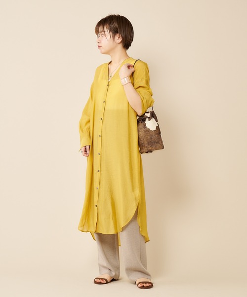 国内最安値！ SHENERY（シーナリー）の「シアーシャツワンピース（シャツ ワンピース