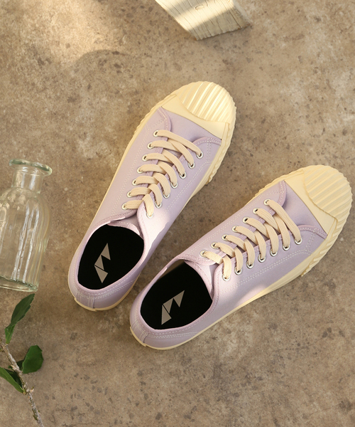 INHERIT（インヘリット）の「【AmberWall/アンバーウォール】 DANRO LOW（スニーカー・メンズ・ブラック/レッド/イエロー/アイボリー/ラベンダー/ブラック系その他・22.5cm/23.5cm/24.5cm/25.5cm/26.5cm/27.5cm/28.5cm）」の5枚目の写真