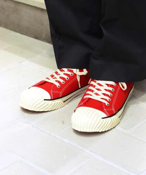 INHERIT（インヘリット）の「【AmberWall/アンバーウォール】 DANRO LOW（スニーカー・メンズ・ブラック/レッド/イエロー/アイボリー/ラベンダー/ブラック系その他・22.5cm/23.5cm/24.5cm/25.5cm/26.5cm/27.5cm/28.5cm）」の7枚目の写真