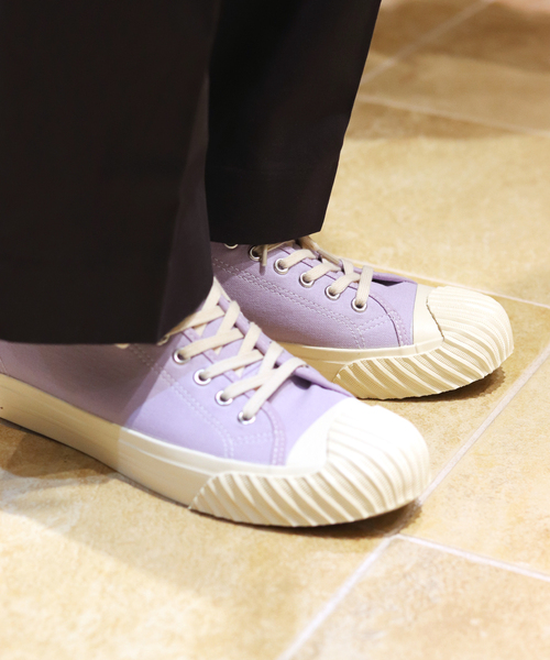 INHERIT（インヘリット）の「【AmberWall/アンバーウォール】 DANRO LOW（スニーカー・メンズ・ブラック/レッド/イエロー/アイボリー/ラベンダー/ブラック系その他・22.5cm/23.5cm/24.5cm/25.5cm/26.5cm/27.5cm/28.5cm）」の8枚目の写真