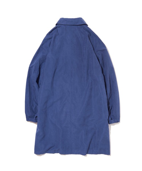 JACK & MARIE(ジャックアンドマリー)の「JACK & MARIE LONG COAT(2Colors)(ジャックアンドマリー マットサテンロングコーチコート)(BEIGE,NAVY)(ステンカラーコート・メンズ・ベージュ/ネイビー・M/L)」の13枚目の写真